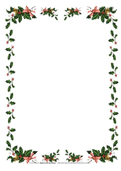 Christmas Stationery Templates